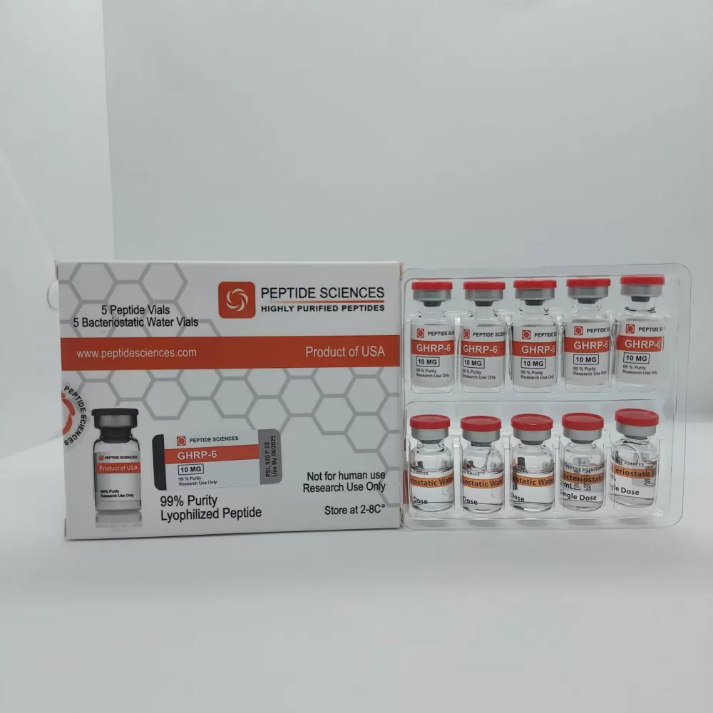 Peptid Sciences Ghrp-6 5mg Peptid Sciences Ghrp 6 5mg